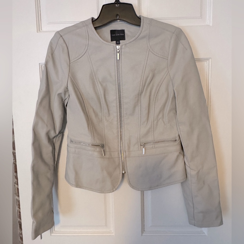 The Limited Leather-look Jacket
